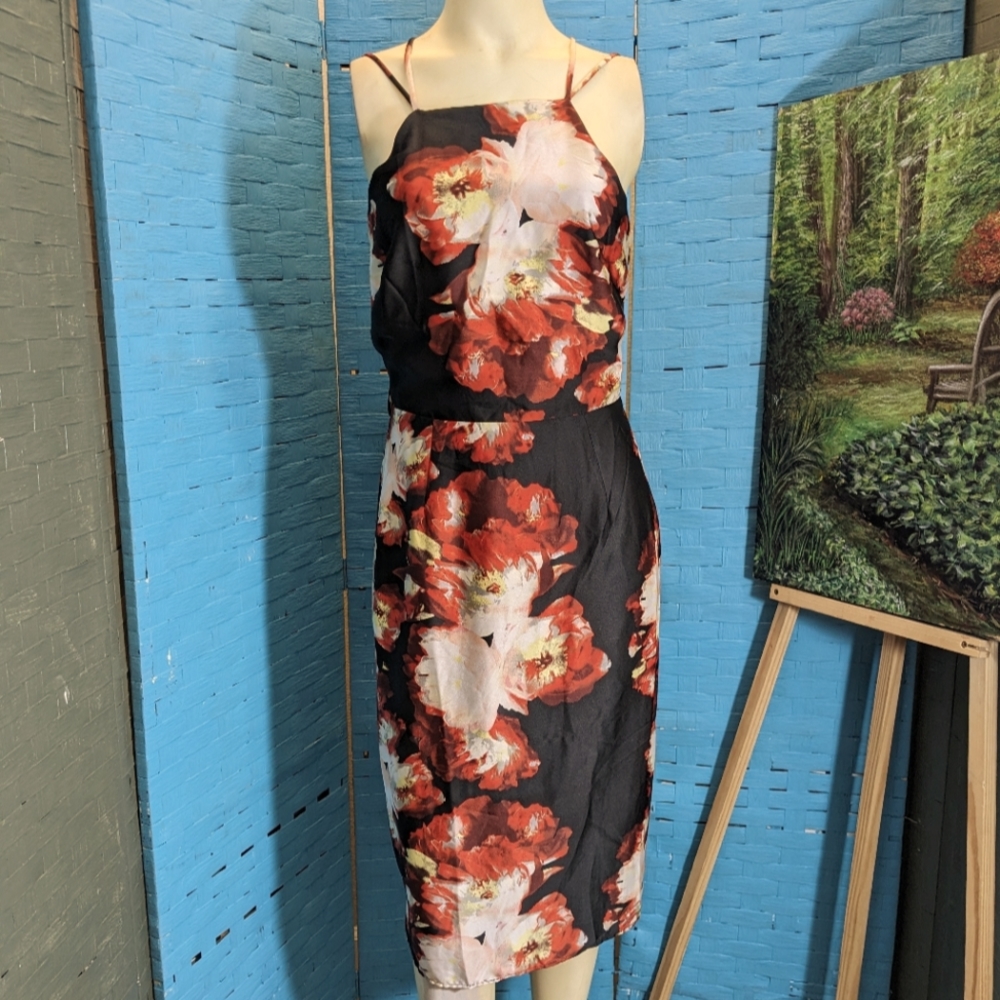 Bold Colored cocktail Dress